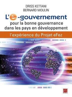 cover image of L'E-gourvernement pour la bonne gouvernance dans les pays...
